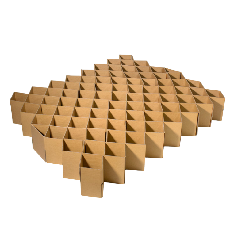 Cardboard folding bed