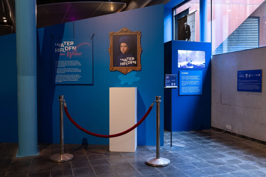 Watermuseum expositie karton - Waterhelden van Weleer
