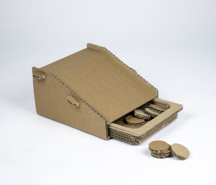 Cardboard toy shop
