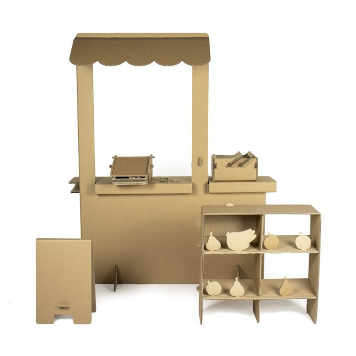 Cardboard toy shop