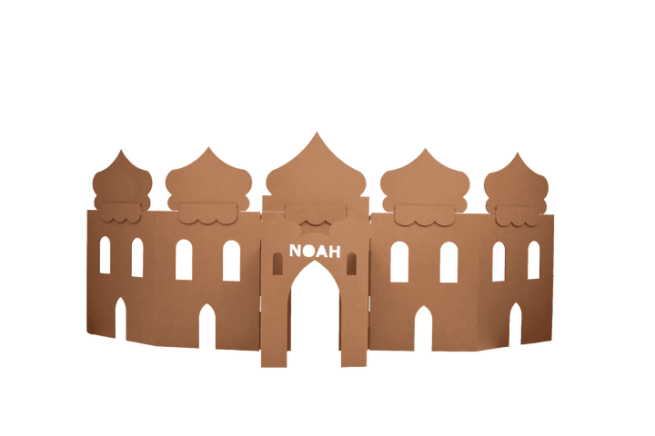 Cardboard XL Arabic play wall
