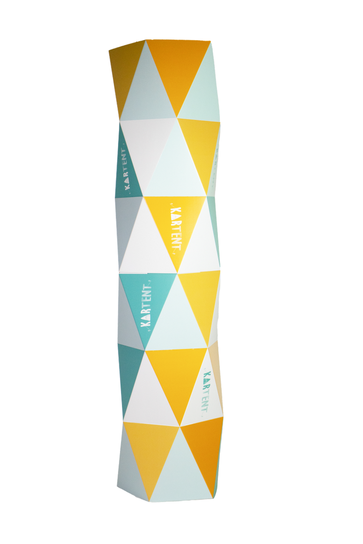 Totem-Display aus Pappe